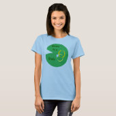 Lily Pad Wedding - wordt een bruid T-shirt (Voorkant volledig)