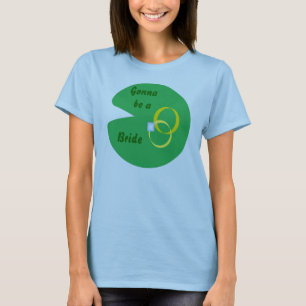 Lily Pad Wedding - wordt een bruid T-shirt