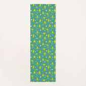 Lily Pads Bloemen Yoga Kikkers Grappig Yogamat (Voorkant)