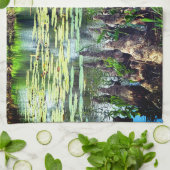 Lily Pads Decoratief Theedoek (Gevouwen)