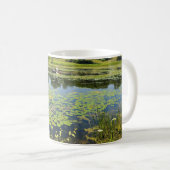 Lily Pads en Swans Koffiemok (Voorkant rechts)