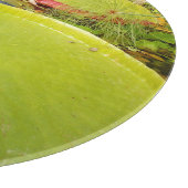 Lily Pads Glass Chopping Board Snijplank (Hoek)
