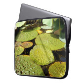 Lily Pads laptophoes Laptop Sleeve (Voorkant Links)
