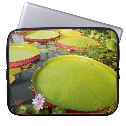 Lily Pads laptophoes Laptop Sleeve (Voorkant)