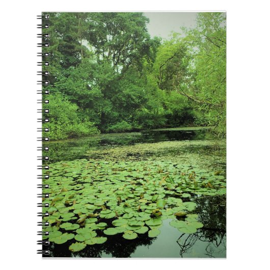 Lily Pads op de Pond Notitieboek (Voorkant)