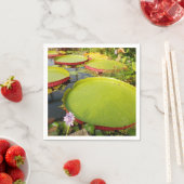 Lily Pads Paper Napkins Servet (Insitu)