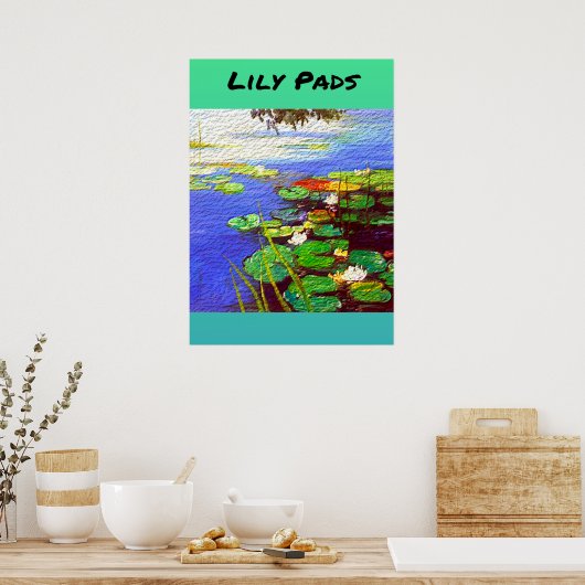 Lily Pads Poster (Keuken)