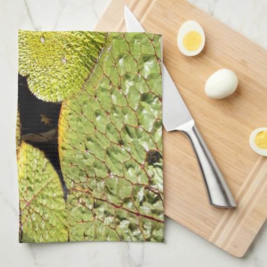 Lily Pads Tea Towel Theedoek (Quarter Fold)