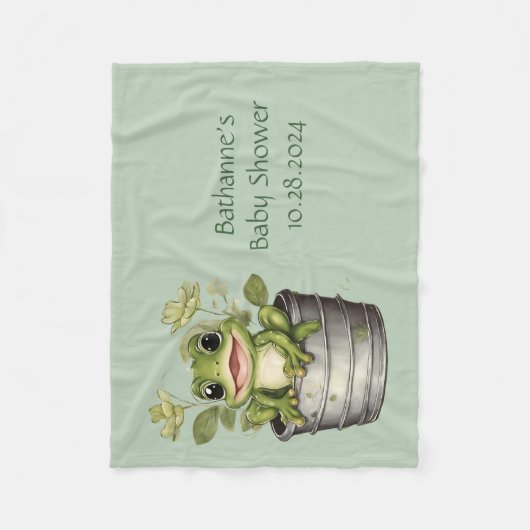 Lily Pads van het leven Fleece Deken (Voorkant)