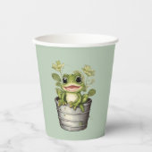 Lily Pads van het leven Papieren Bekers (Voorkant)