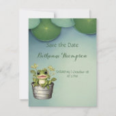 Lily Pads van het leven Save The Date (Voorkant)