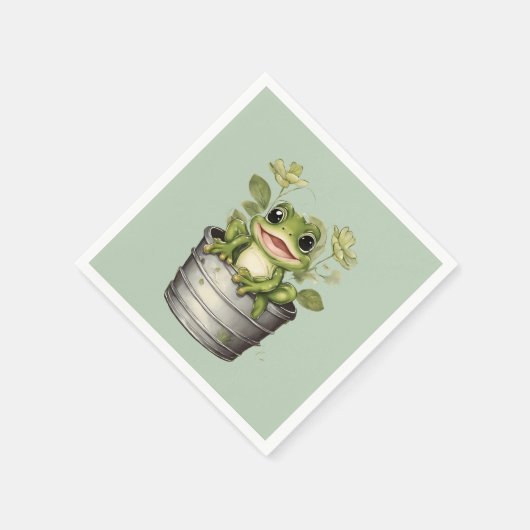 Lily Pads van het leven Servet (Hoek)