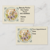 Lily Pearl Beautician Afsprakenkaartje (Voorkant / Achterkant)