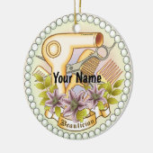 Lily Pearl Schoonheidsspecialiste ornament (Links)