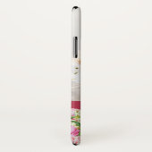 Lily Peony Floral Monogram Foto Case-Mate iPhone Case (Achterkant / rechts)