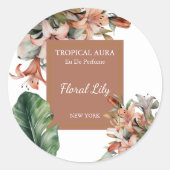 Lily Perfume Label (Voorkant)