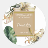 Lily Perfume Label (Voorkant)