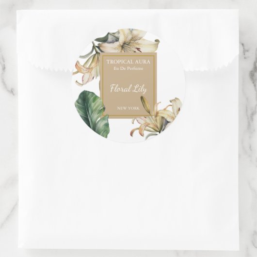 Lily Perfume Label (Tas)