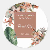 Lily Perfume Label (Voorkant)