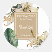 Lily Perfume Label (Voorkant)