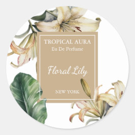Lily Perfume Label