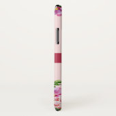 Lily Pioen Blozend Roze Monogram Case-Mate iPhone Case (Achterkant / rechts)