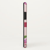 Lily Pioen Blozend Roze Monogram Case-Mate iPhone Case (Achterkant / rechts)