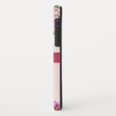 Lily Pioen Blozend Roze Monogram Case-Mate iPhone Case (Achterkant/links)