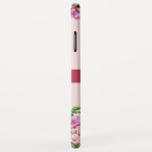 Lily Pioen Blozend Roze Monogram Case-Mate iPhone Case (Achterkant/rechts)