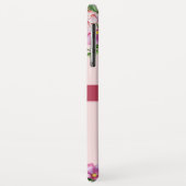 Lily Pioen Blozend Roze Monogram Case-Mate iPhone Case (Achterkant/links)