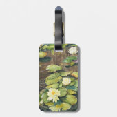Lily Pond Bagagelabel (Achterkant verticaal)