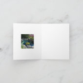 Lily Pond Blank Folded Note Card Bedankkaart (Binnen)