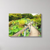 Lily Pond Canvas Print (Voorkant)
