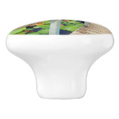 Lily Pond Ceramic Knob Keramische Knop (Zijkant)