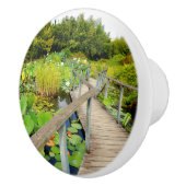 Lily Pond Ceramic Knob Keramische Knop (Rechts)