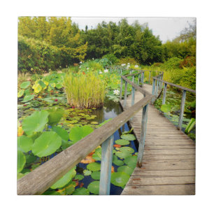 Lily Pond Ceramic Tegel Tegeltje