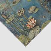 LILY POND FEE DECOUPAGE TISSUEPAPIER (Detail)