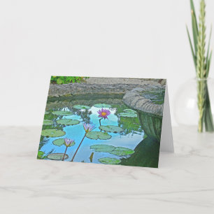 "LILY POND" (FOTO MANIP.) KAART