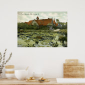 Lily Pond, Humboldt Park, Chicago  Poster (Keuken)