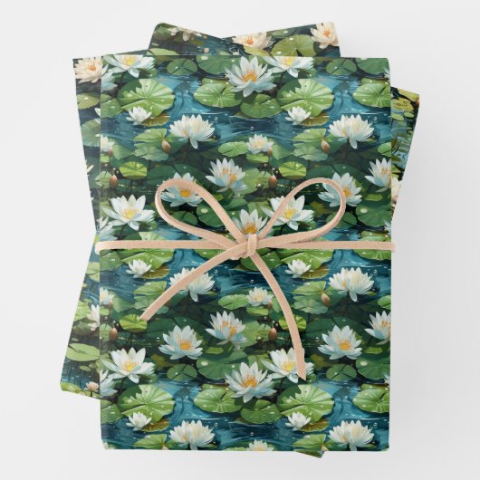 Lily Pond inpakpapier (In situ)