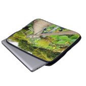 Lily Pond-laptophoes Laptop Sleeve (Voorkant onderkant)