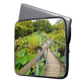 Lily Pond-laptophoes Laptop Sleeve (Voorkant Links)