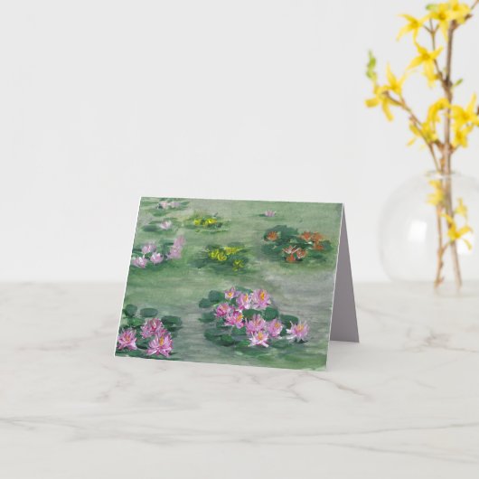 *'LiLy Pond' ontwerp, Je bent een mooi Wezen, Kaart (Gele Bloem)