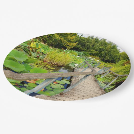 Lily Pond Paper Bord (Gekanteld)