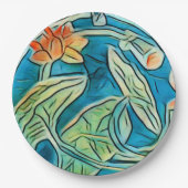 Lily Pond Paper Bord (Voorkant)
