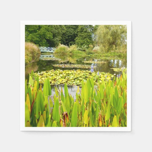 Lily Pond Paper Napkins Servet (Voorkant)