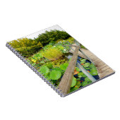 Lily Pond Photo Notitieboek (Rechterzijde)