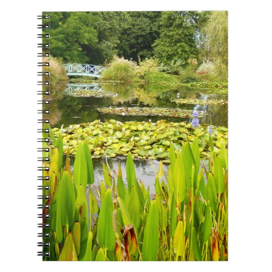 Lily Pond Photo Notitieboek (Voorkant)