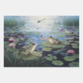 Lily Pond Serie 1 Inpakpapier Vel (Voorkant 2)