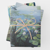 Lily Pond Serie 1 Inpakpapier Vel (In situ)